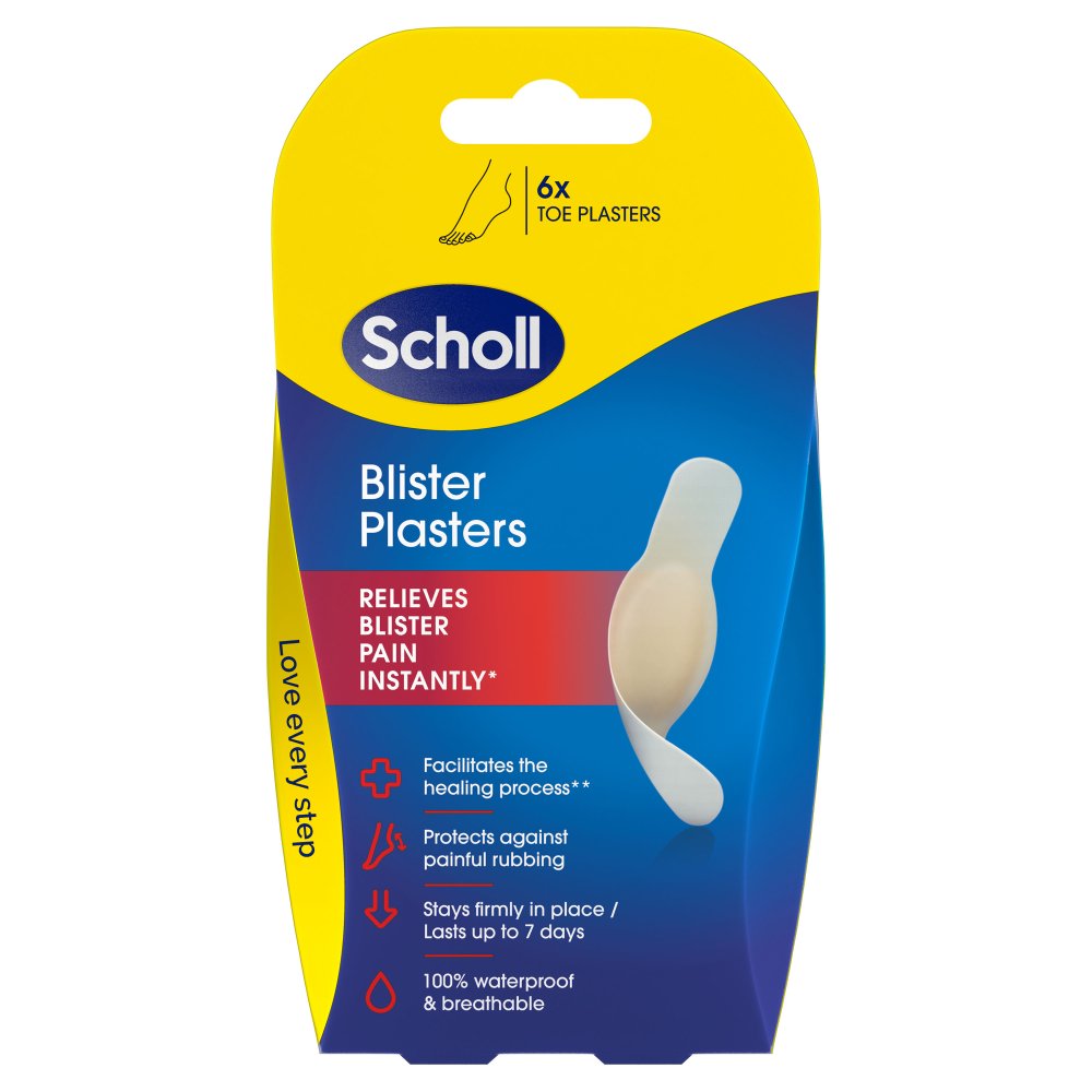 Toe Blister Plasters  Box of 6